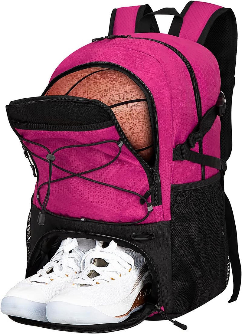 Goloni Soccer Backpack with Ball Holder - 30L Lightweight Water-Resistant Sports Bag for Men & Women, Ideal Football Equipment Backpack for Basketball Volleyball Training & Matches - Image 1